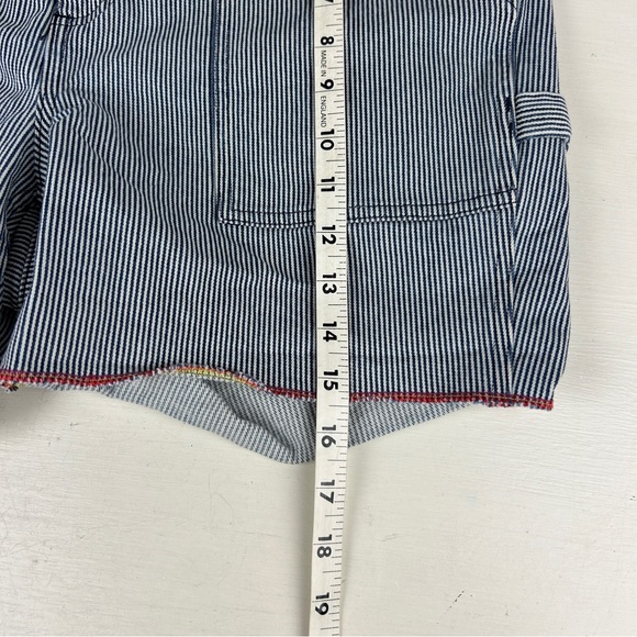 Duluth Trading Co Womens Size 12 Gardening Shorts Hickory Railroad Stripe - Picture 6 of 7